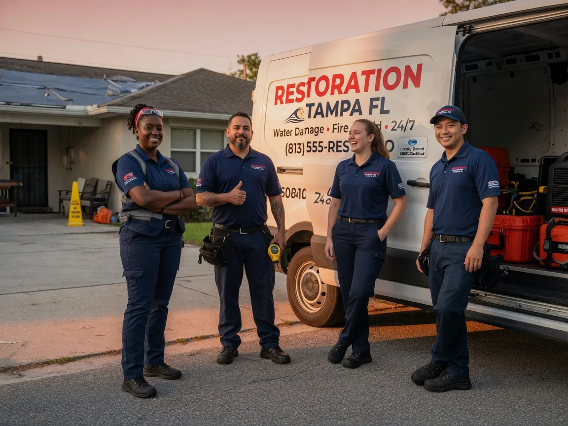 Water Damage Restoration company in Climbing Hill, IA
